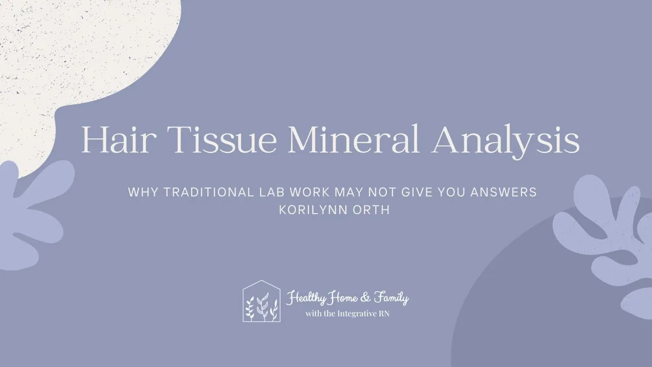 Functional Lab Testing With Hair Tissue Mineral Analysis