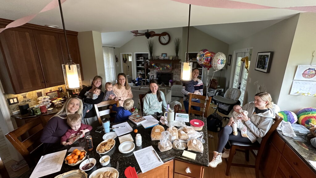 Bread class participants